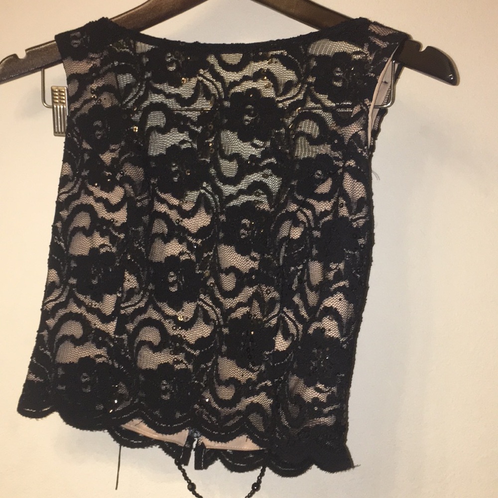 Dress crop top